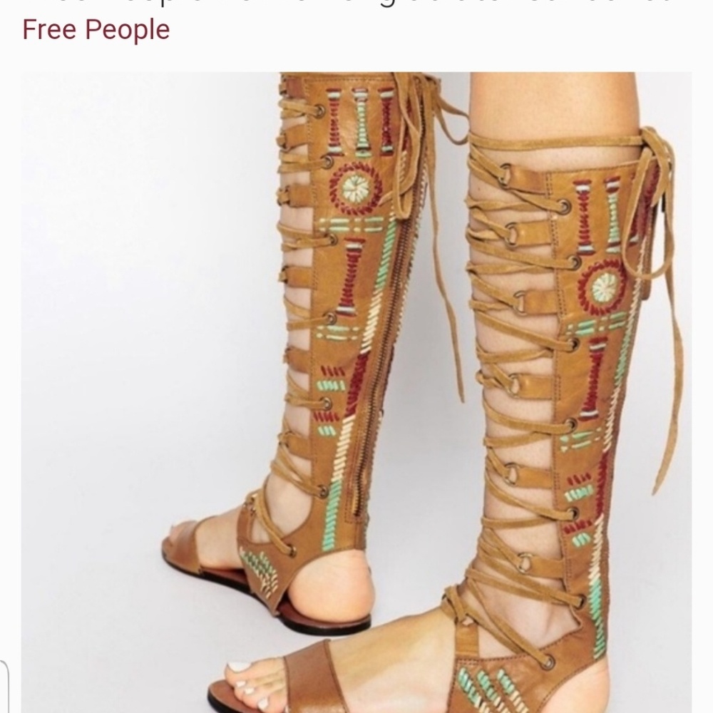 Free People Bellflower Gladiator Sandals